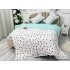 Lenjerie pat dublu cu doua feţe, bumbac satinat, 4 piese,  Alb [9]