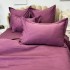 Lenjerie HoReCa, pat dublu, Damasc Finetat Deluxe, 6 piese, Violet [4]