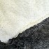  Pilota CoCoLiNo Fluffy, cu Blanita tip Sherpa, Alba, 200x230cm + 2 fete de perna 50x70cm, matlasata, Gri antracit  [5]