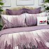 Lenjerie pat dublu,  FINET, cu elastic, 6 piese, Mov, abstract [5]