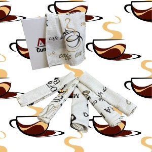 Set de 6 Prosoape Waffle, 30x50cm, pentru Bucatarie, Bumbac 100% Gofre, Atelier CumparaMisim, Crem, Alb, Cafea Set de 6 Prosoape Waffle, 30x50cm, pentru Bucatarie, Bumbac 100% Gofre, Atelier CumparaMisim, Crem, Alb, Cafea