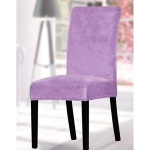 Set 6 huse universale pentru scaun Velvet , mov Set 6 huse universale pentru scaun Velvet , mov