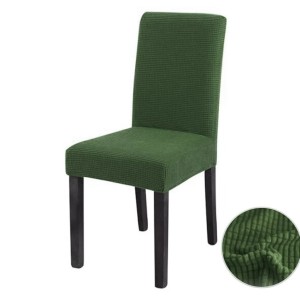 Set 6 huse universale pentru scaun model embosat tip cocolino , verde Set 6 huse universale pentru scaun model embosat tip cocolino , verde